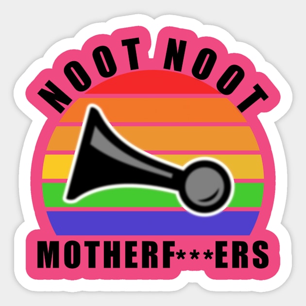 NOOT NOOT Sticker by kangmasJoko12